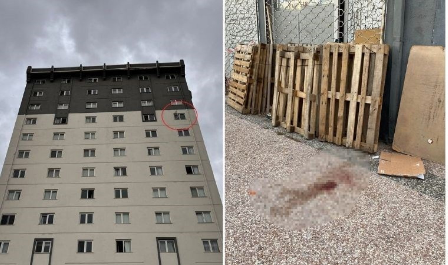 10’uncu kattan düşen Yusuf, hayatını kaybetti