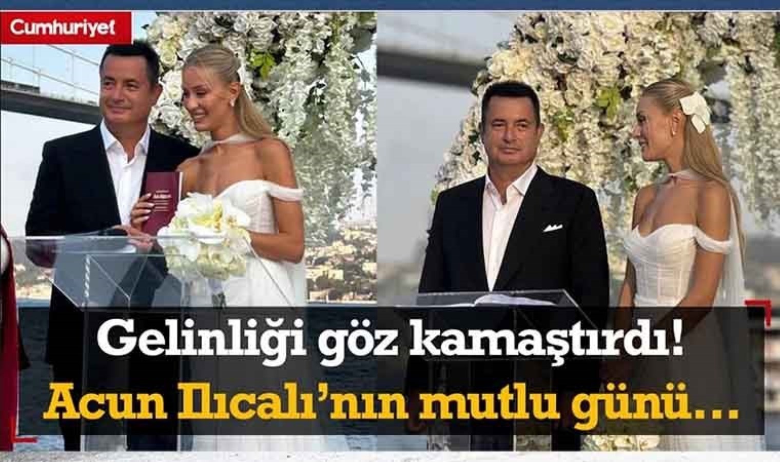 Acun Ilıcalı ve Ayça Çağla Altunkaya’nun mutlu günü!