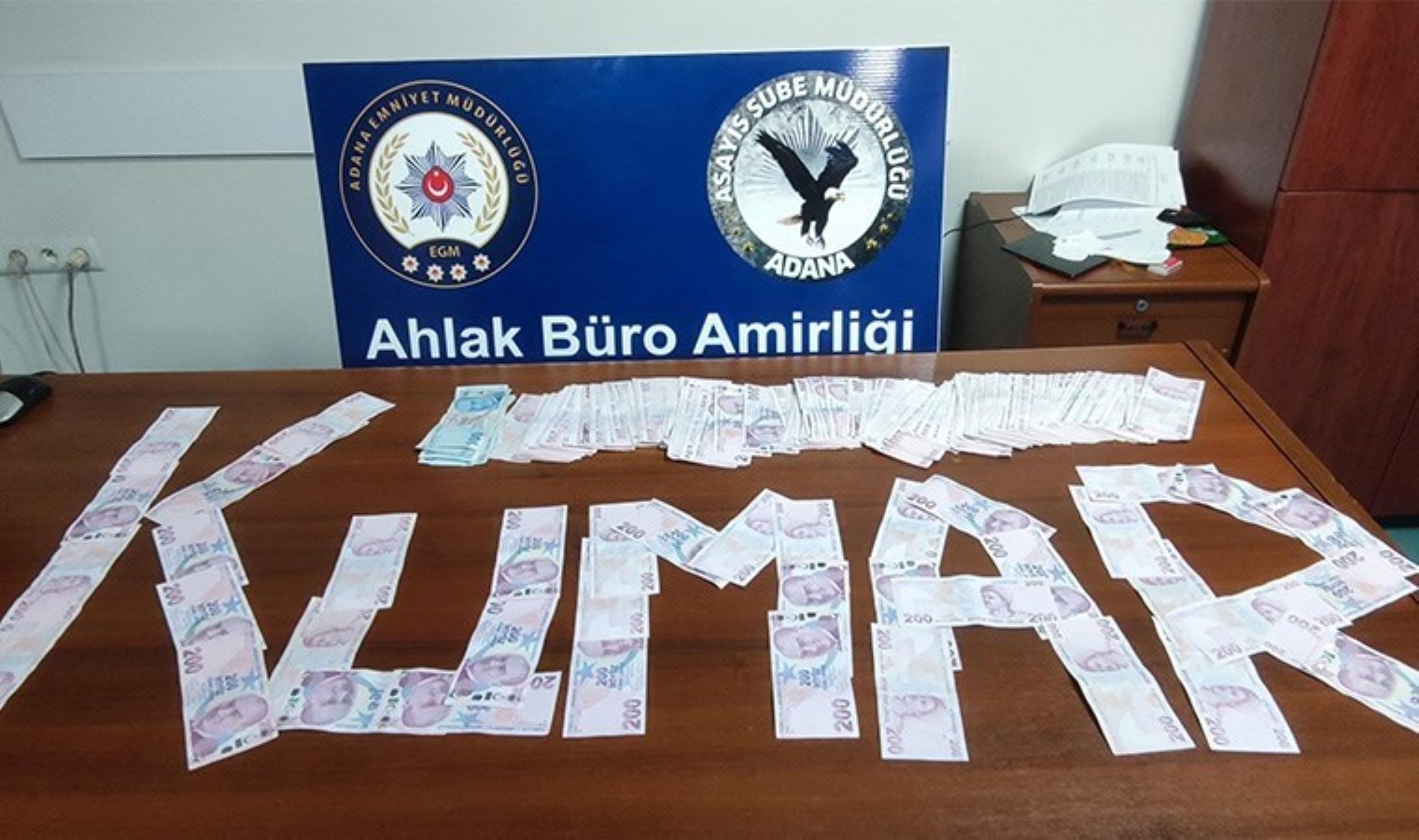 Adana’da 9 ayda 184 kumarhane kapatıldı