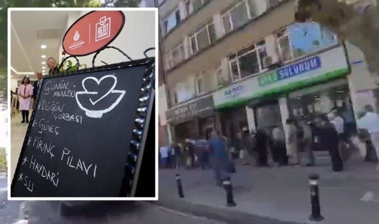 ‘Afrika değil Türkiye!’: Kent Lokantası önündeki kuyruk gündem oldu