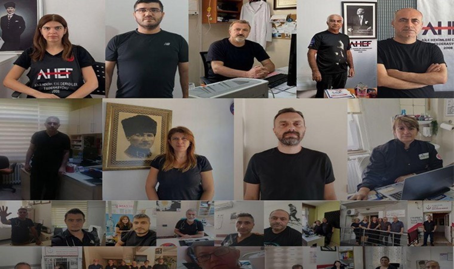 Aile hekimleri şiddeti ‘siyah’ ile kınamaya devam ediyor