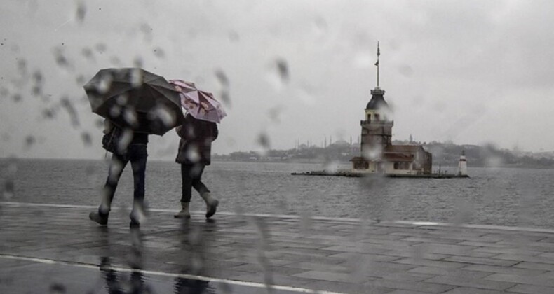 AKOM saat verdi! İstanbul’a gök gürültülü sağanak uyarısı