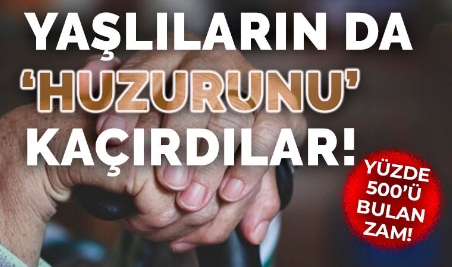 AKP ‘huzur’ kaçırdı! Huzurevlerine fahiş zam: %300 ile %561 arasında artış