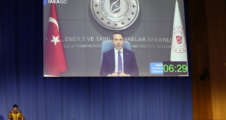 Alparslan Bayraktar: Nükleer teknolojiye yönelik yaptırımlar kaldırılmalı