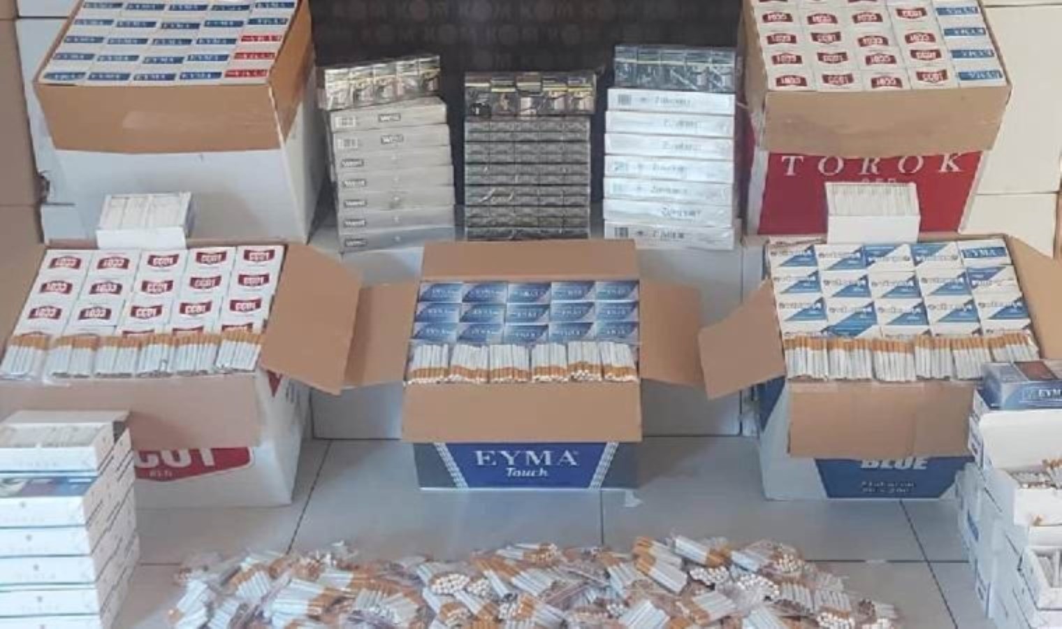 Bilecik’te 24 bin 800 adet tütün ve makaron ele geçirildi