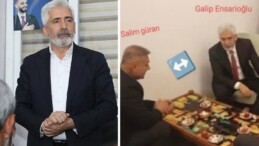 ‘Bilip söylemememiz gereken şeyler var’ demişti… Salim Güran ile AKP’li Galip Ensarioğlu aynı karede!