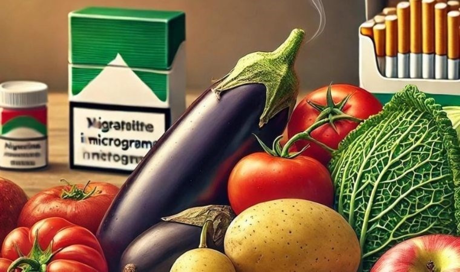 Bu yiyecekler sigara kadar nikotin sağlıyor! Günlük yiyeceklerdeki gizli nikotin etkisi