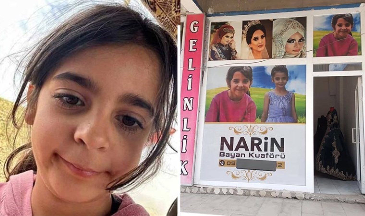 Bunu bile suistimal ettiler! Narin’in ismi ve fotoğrafıyla kuaför açtılar