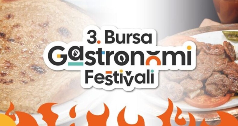 Bursa Gastronomi Festivali’nde ünlü yağmuru