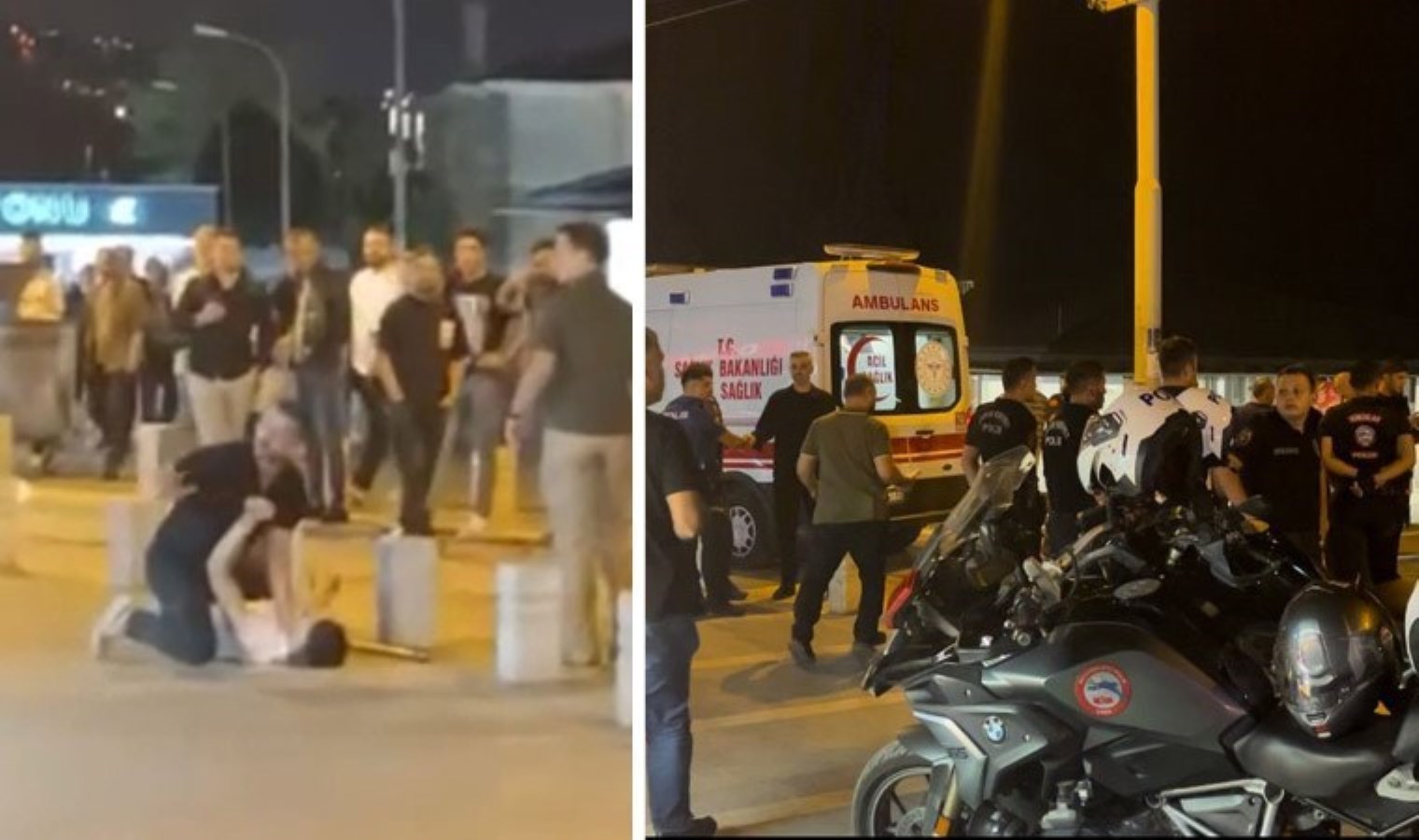 Bursa’da hareketli anlar: ‘Yan bakma’ tartışması meydan muharebesine döndü!