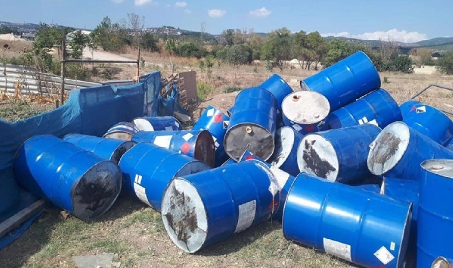 Bursa’da şüpheli ‘mavi varil’ alarmı: Ekipler harekete geçti