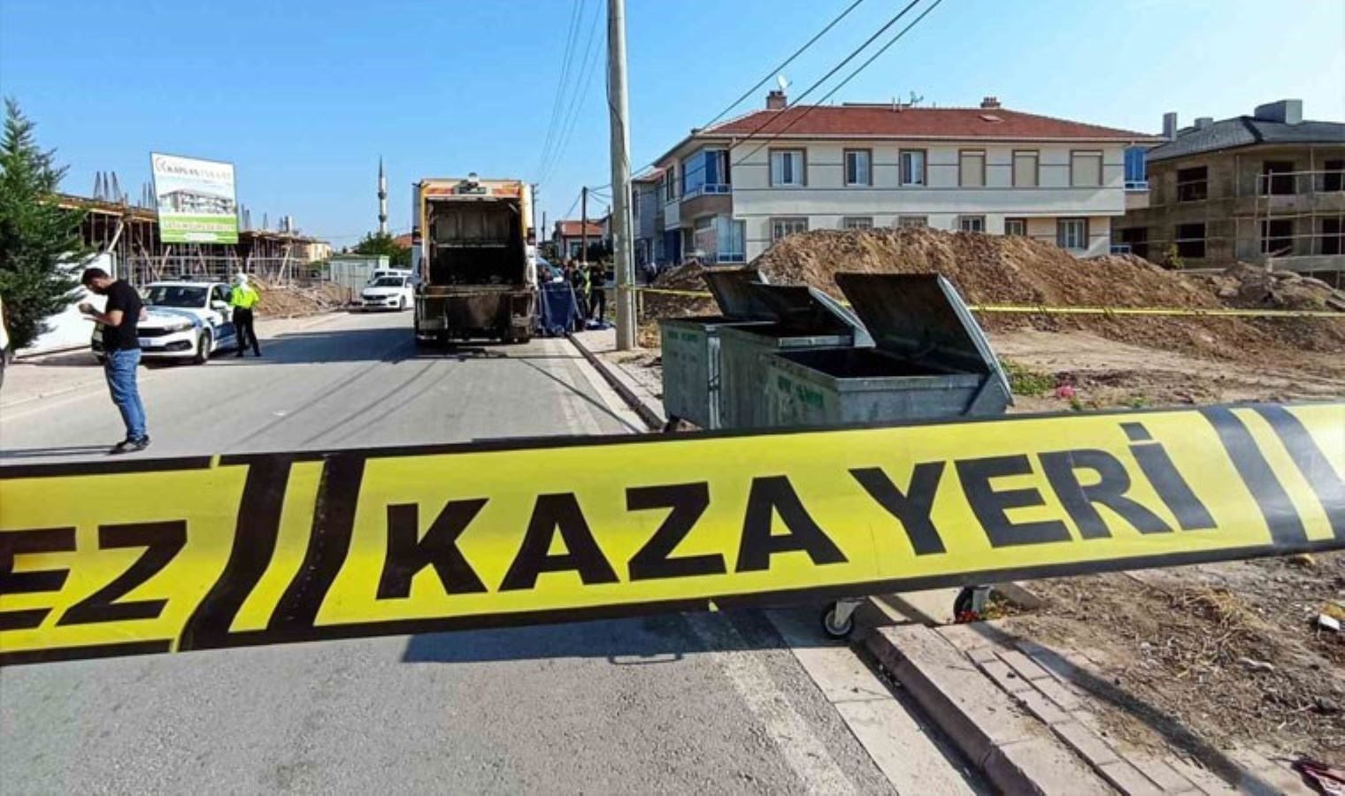 Çöp kamyonunun çarptığı bisikletli çocuk hayatını kaybetti