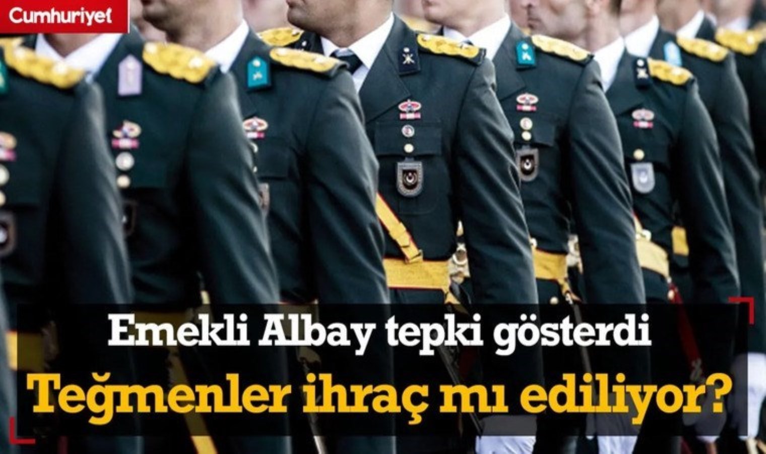 Emekli Albay’dan Teğmen Andı Tartışmasına Sert Çıkış