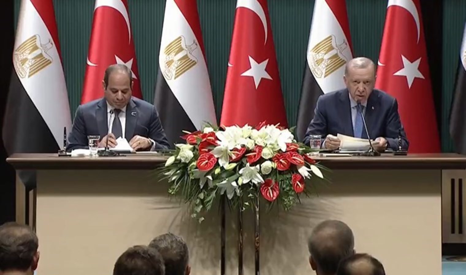 Erdoğan ve ‘Aynı masaya oturmam’ dediği Sisi’den ortak açıklama: ‘Kahire ziyareti dönüm noktası oldu’