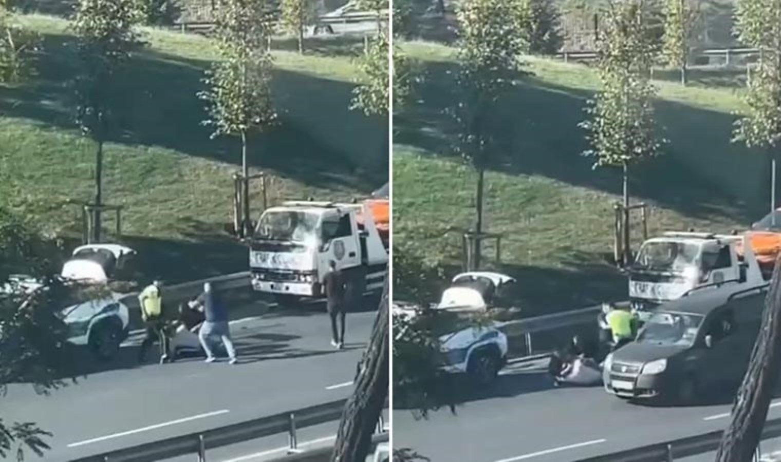 Esenler’de alkolü taksici polislere çarpıp kaçtı; yakalanınca ekiplere saldırdı