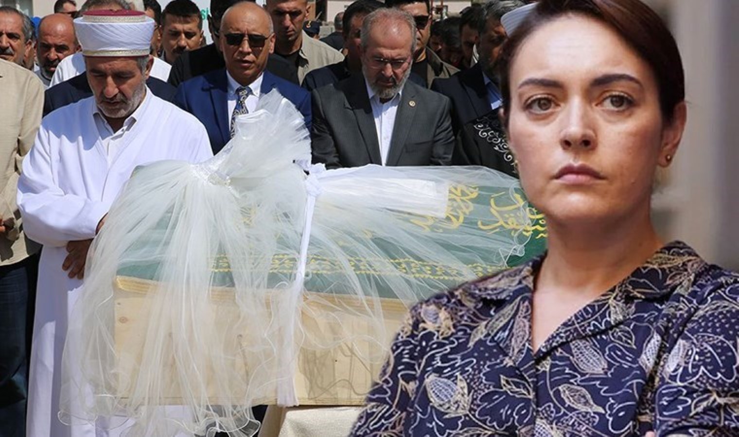 Ezgi Mola’dan Narin’in tabutundaki gelin duvağına sert tepki: ‘Gelin olarak hayal etmeleri…’