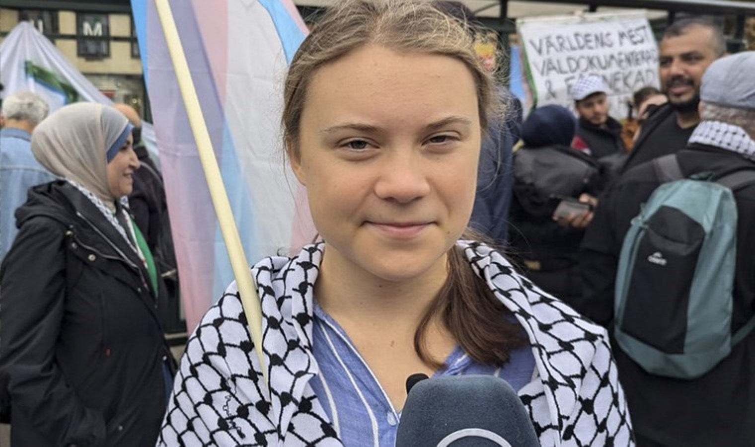 Greta Thunberg: İsrail’in Filistin’deki soykırımı son derece korkunç