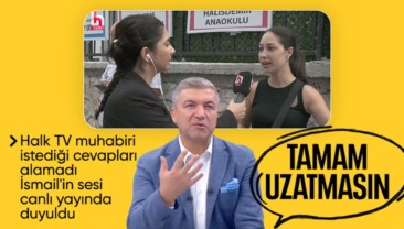 Halk TV’nin zor anları: İsmail Küçükkaya istediği cevabı alamayınca müdahale etti