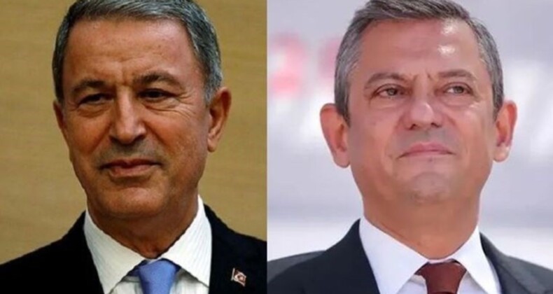 Hulusi Akar’dan CHP Genel Başkanı Özel’e 100 bin liralık tazminat davası