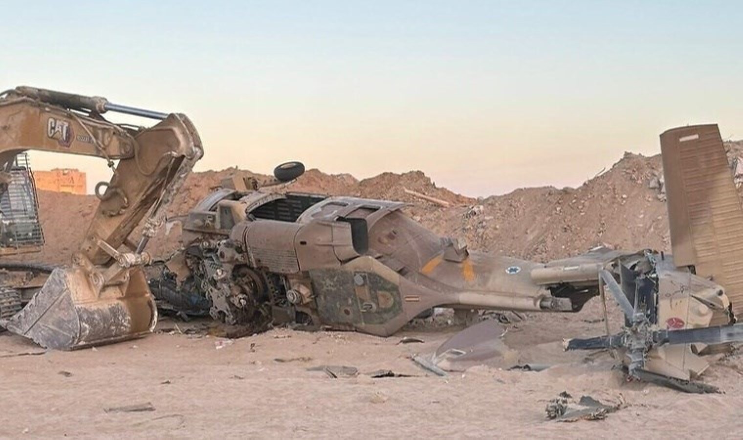 İsrail helikopteri Gazze’de düştü: Ölü ve yaralı askerler var