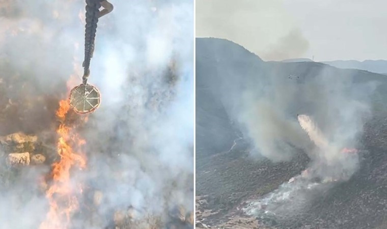 İzmir’de orman yangını: Ekipler müdahale ediyor!