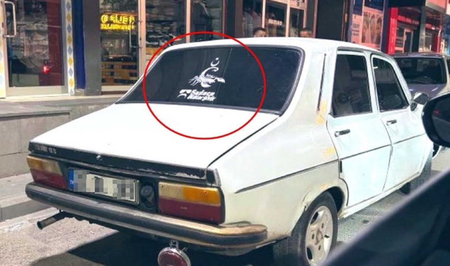 JİTEM amblemi ve ‘Sadece ölüler görür’ yazılı beyaz torosun sahibi uzman çavuş açığa alındı