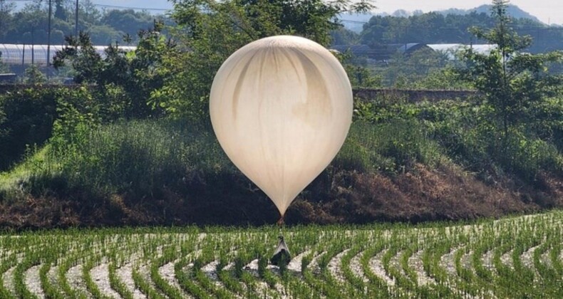 Kore Yarımadası’nda tansiyon yüksek: Yeniden ‘çöp balonları’ gönderdi