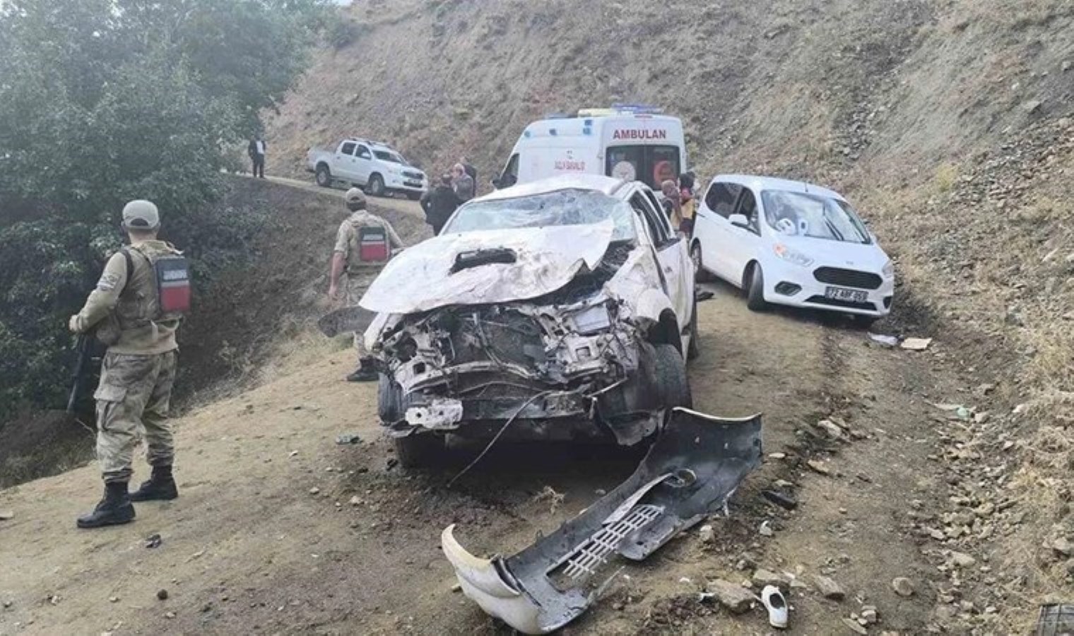 Muş’ta şehidin yakınları kaza yaptı: 1 ölü 5 yaralı