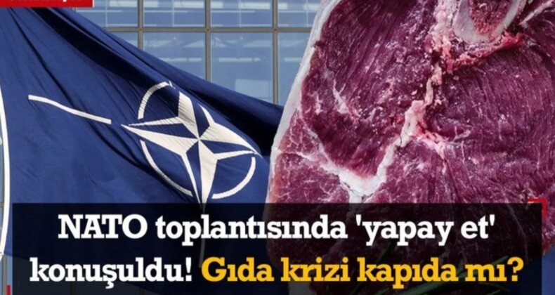 NATO Toplantısında Yapay Et Konuşuldu! Gıda Krizi Kapıda mı?