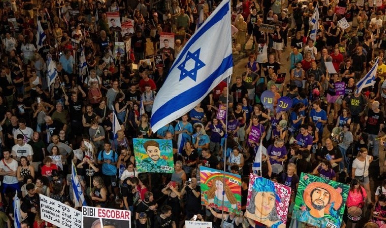 Netanyahu protesto edildi: ‘Devletin sabotajcısı’