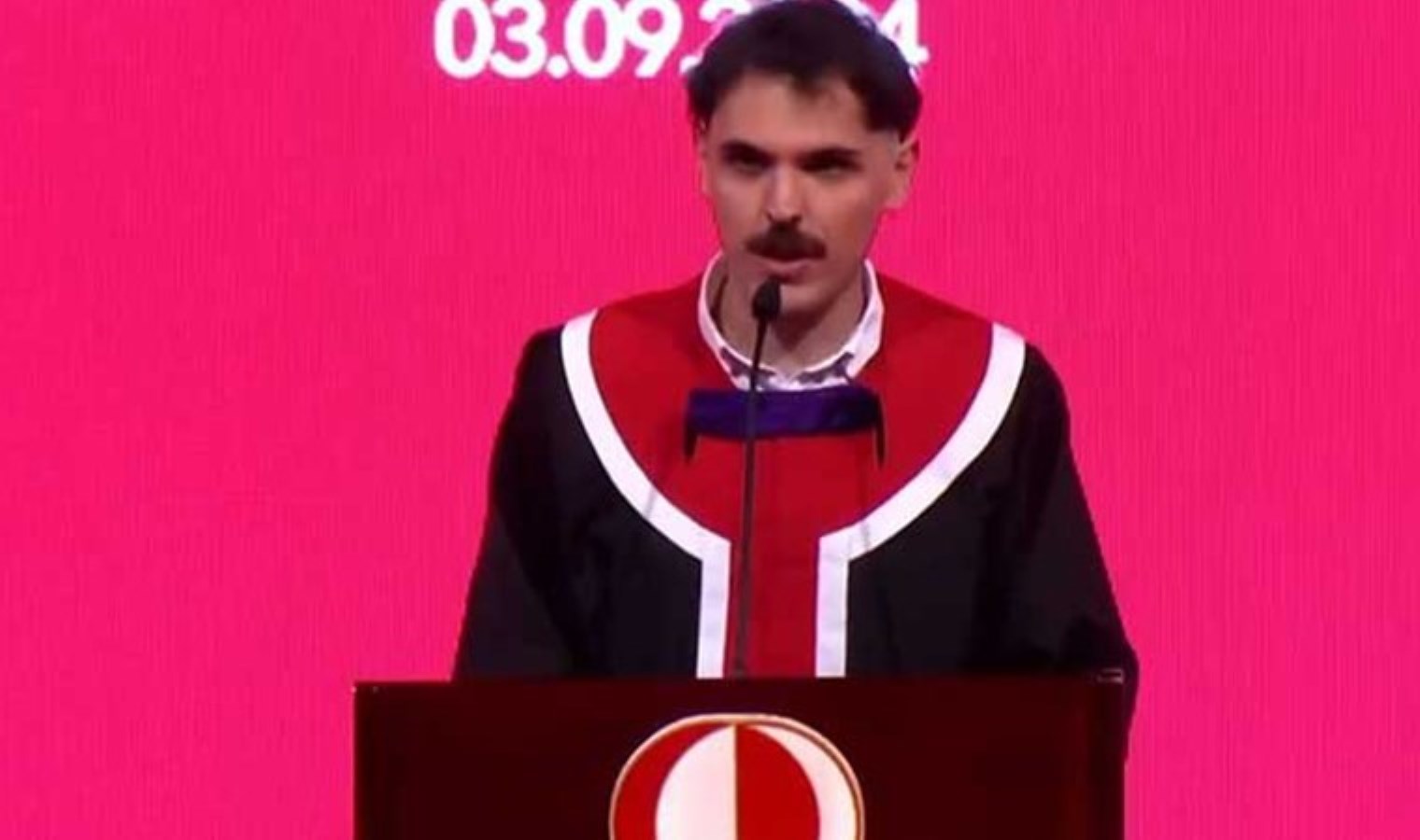 ODTÜ birincisinin konuşması sosyal medyaya damga vurdu: ‘Bilim, öğrencileri soruşturmalarla korkutmaya çalışmak değildir’