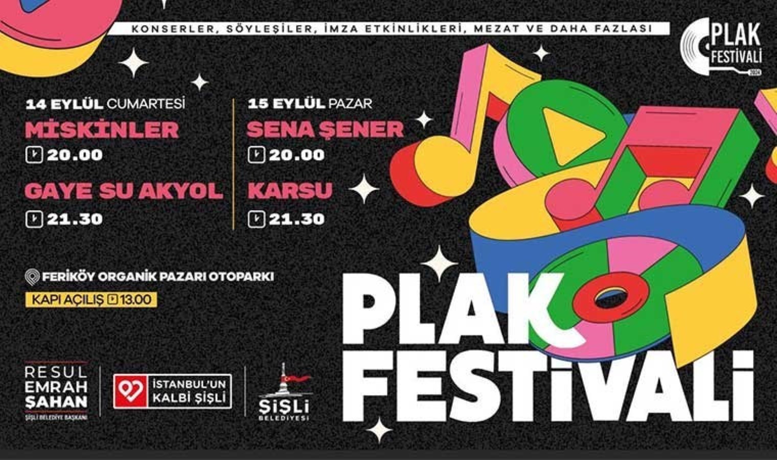 Plakseverler Şişli’de buluşuyor!