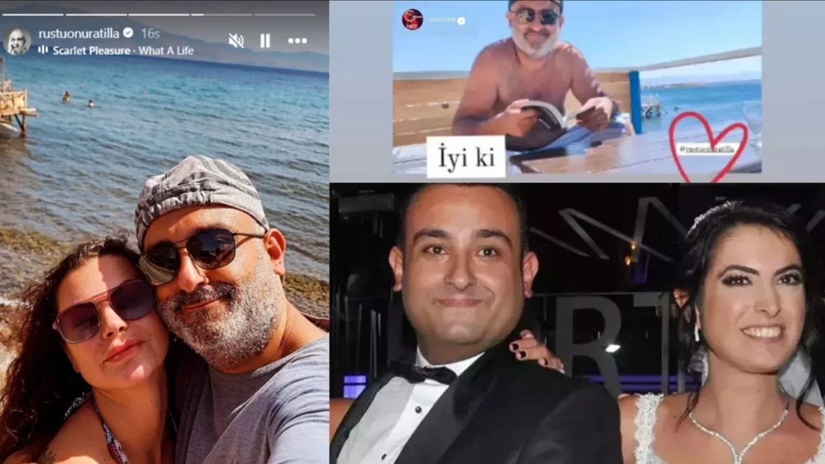 Rüştü Onur Atilla’nın oğlu için eski eşiyle buluştu! Okulun ilk günü