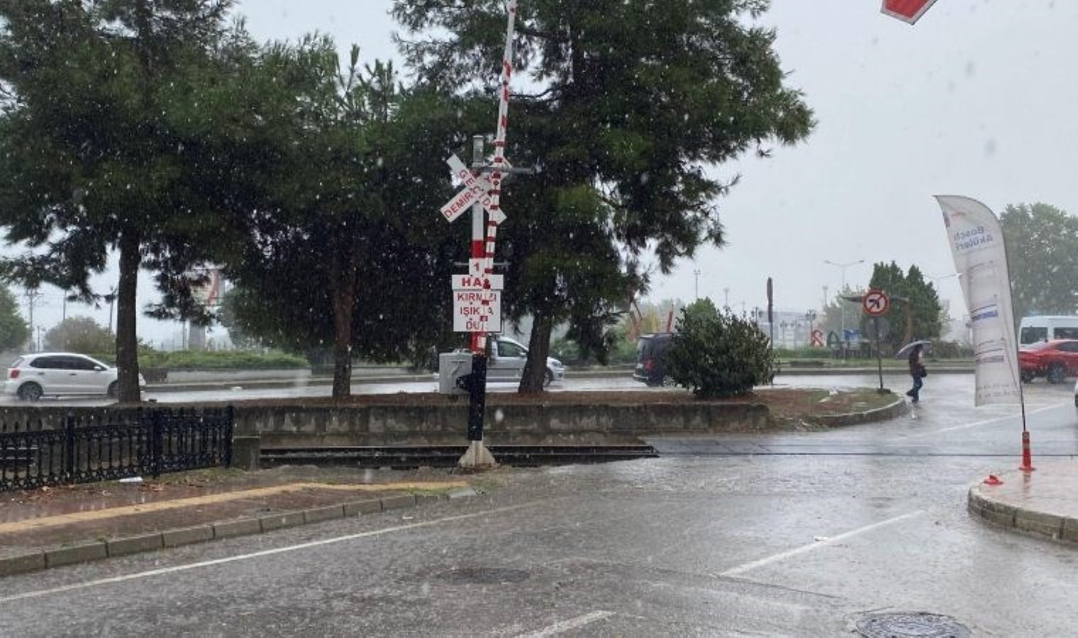 Samsun’da sağanak etkili oldu