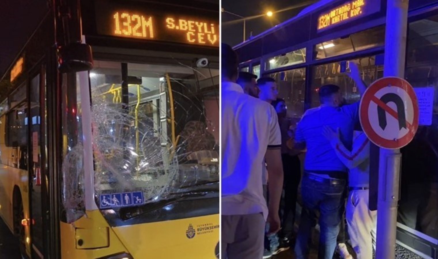Sancaktepe’de İETT otobüsü skuterle çarpıştı: Yaralı yakınlarından şoföre saldırı