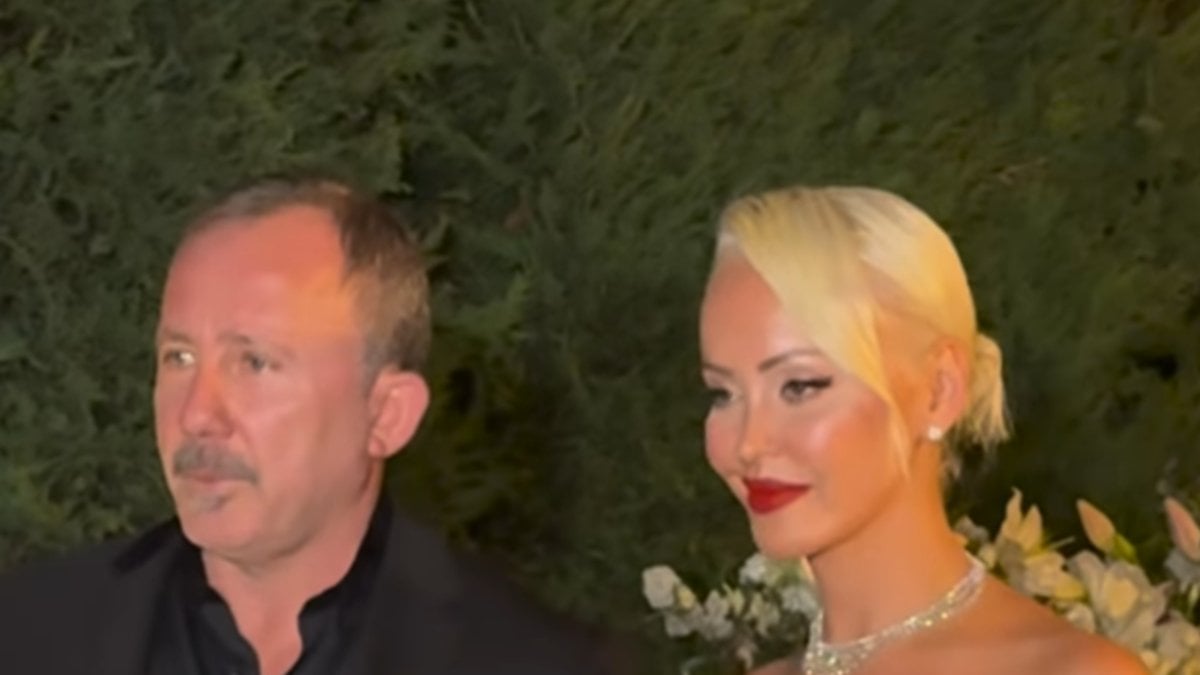 Sergen Yalçın, Oktay Derelioğlu’nun eski eşi Sezer Çakır’la Acun Ilıcalı’nın düğününe gitti