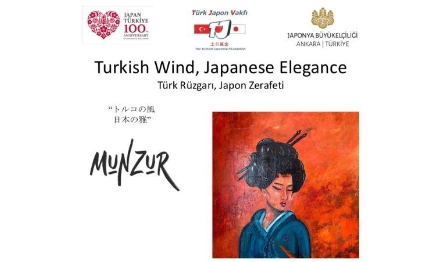 “Türk Rüzgarı, Japon Zarafeti”: Sanat ve Dostluk Sergisi