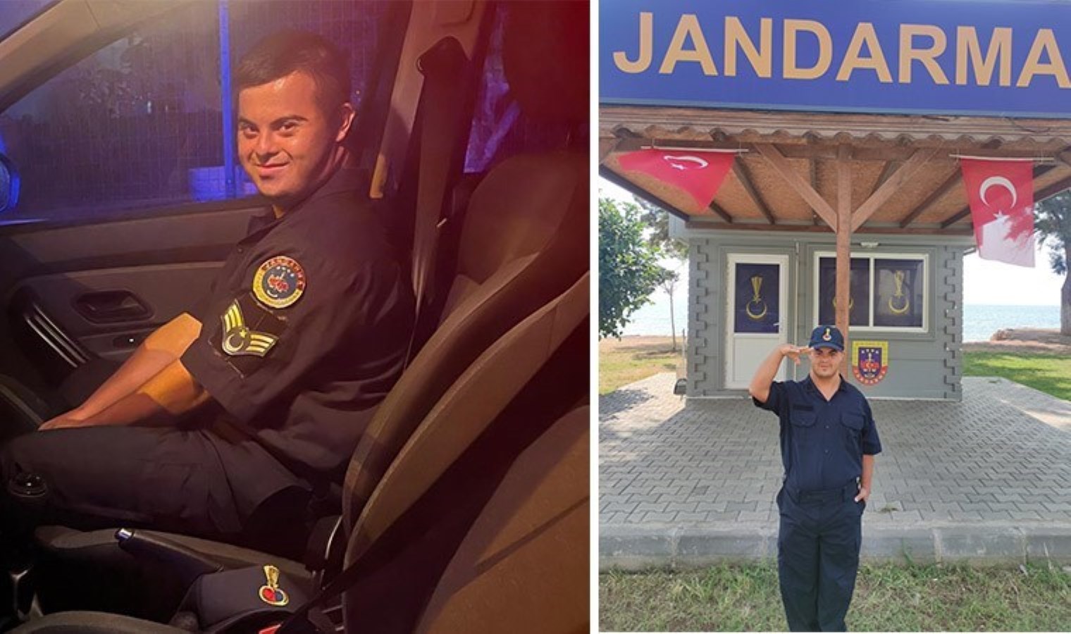 Umut’un jandarma olma hayali gerçekleştirildi