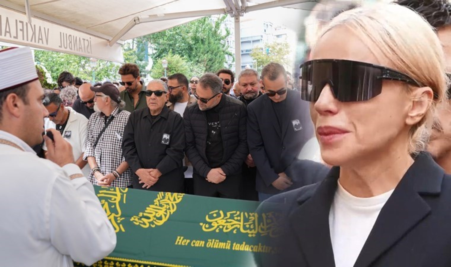 Ünlü sanatçı Metin Arolat son yolculuğuna uğurlandı: Gözyaşları sel oldu…