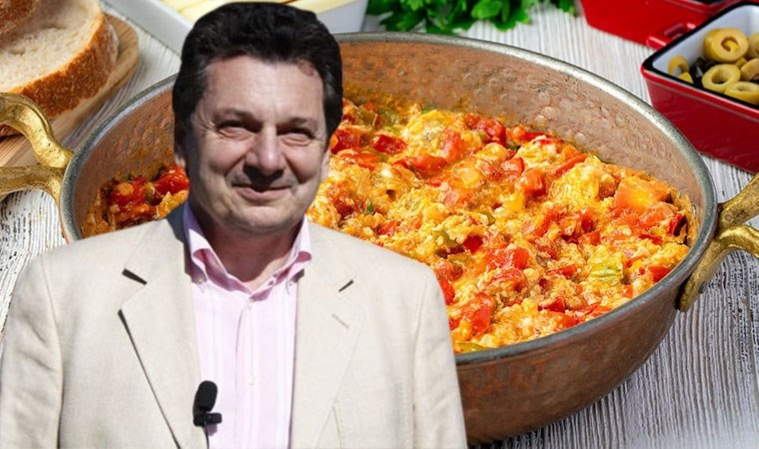 Vedat Milor Menemen tartışmalarına bir yenisi ekledi: ‘Menemenin üstüne beyaz peynir ufalanır mı ufalanmaz mı?’