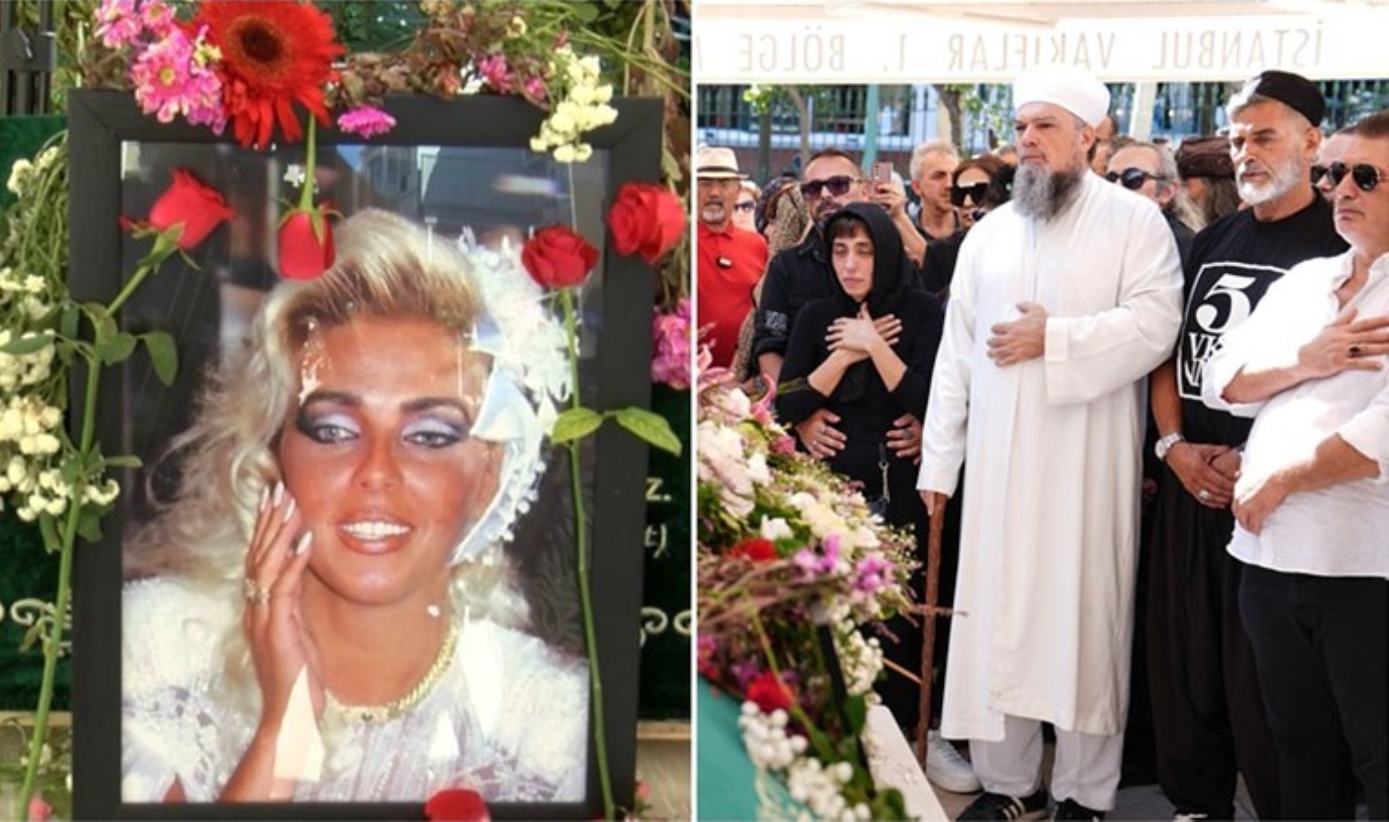 Yaşar Alptekin ile Meriç Erkan’ın Ahu Tuğba’niın cenazesindeki anları tepki çekti: Kızı Anjelik Calvin’den helallik istediler