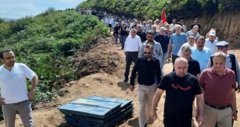 Yurttaşlar, Ordu’nun Korgan Yaylası’nda başlatılan sondaj çalışmasına tepki gösterdi, çalışmalar durdu