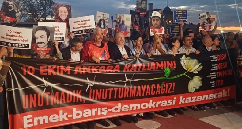 10 Ekim Ankara Garı Katliamı’nın üzerinden 9 yıl geçti: ‘Gerçek failleri koruyanları unutmayacağız’