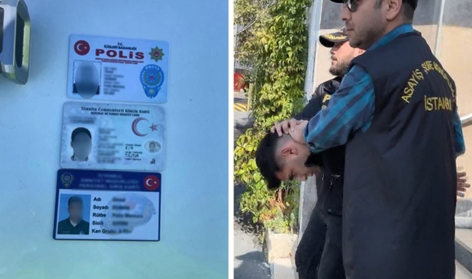 Beşiktaş’ta sahte polis ‘MİT kimliğiyle’ yakalandı: ‘Polisliğe özeniyorum’ dedi