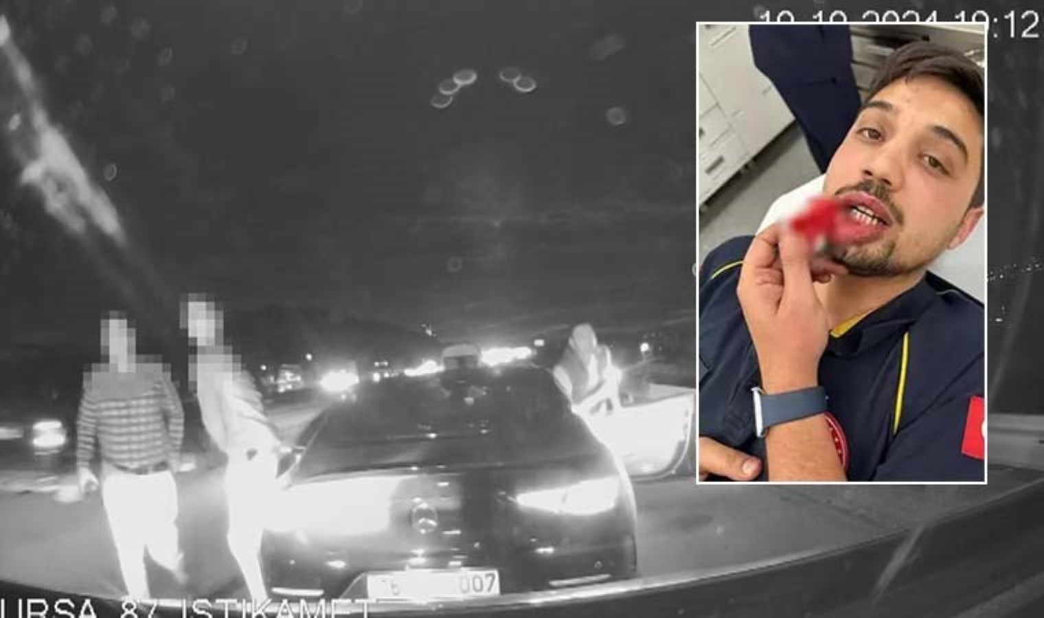 Bursa’da ambulansın önünü kesip sürücüyü darbeden 1 kişi tutuklandı