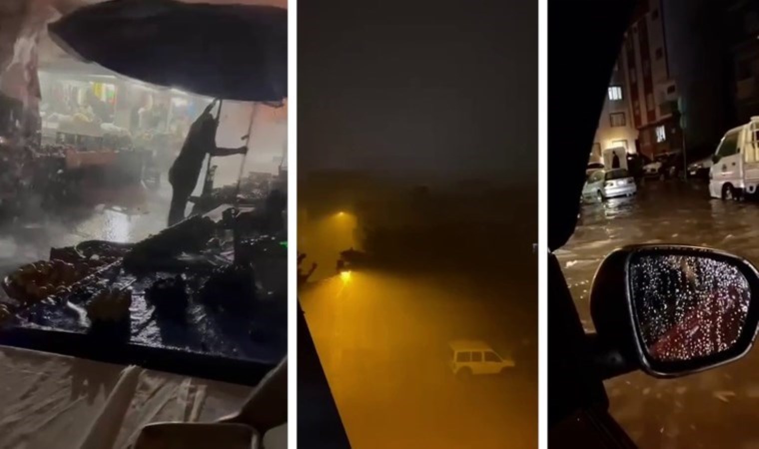 Bursa’da sağanak sonrası ‘mini süper hücre’ görüldü