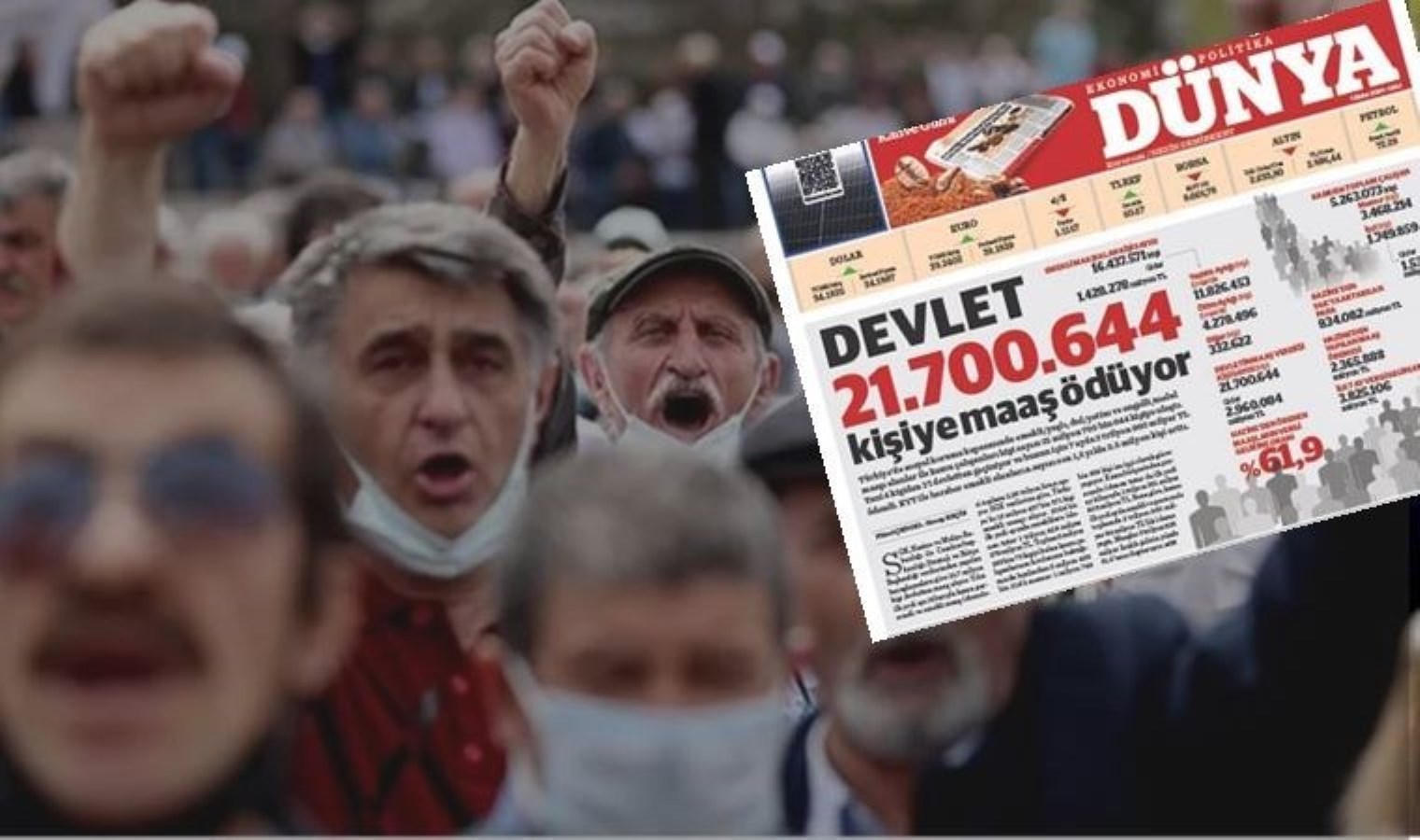 DÜNYA’nın ‘maaş’ manşeti tepki çekti… Prof. Dr. Aziz Çelik: ‘Böyle hesap olmaz! Böyle habercilik olmaz!’