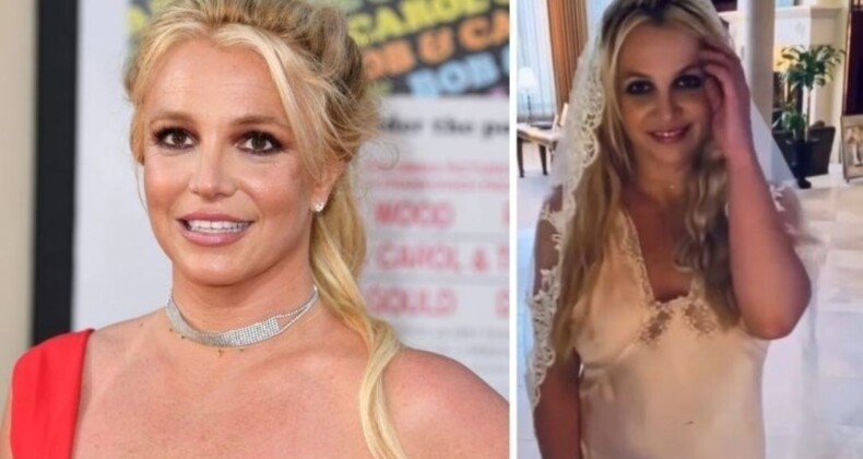 Dünyayı şaşkına çeviren evlilik: Britney Spears kendisiyle nikah masasına oturdu!