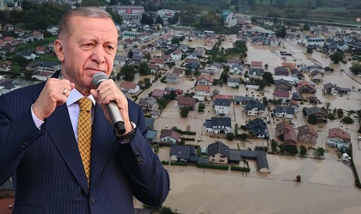 Erdoğan’dan Bosna-Hersek’e yardım açıklaması: ‘Acil ihtiyaçları içeren yardımlarımızı bölgeye ulaştırıyoruz’