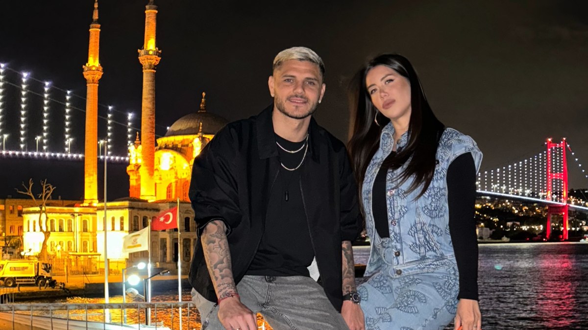 Galatasaraylı Mauro Icardi ve Wanda Nara’dan yeni kare